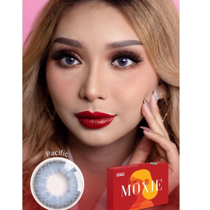 Softlens X2 Moxie Dia 14.5mm | Minus 4.50 - 6.00 + FREE LENSCASE - KASIMURA