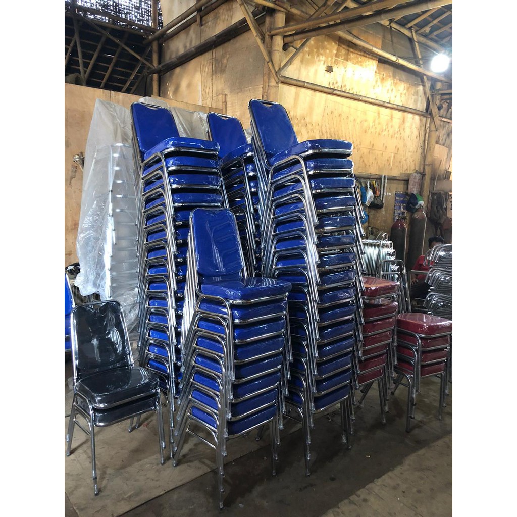 KURSI TUMPUK / KURSI SUSUN / KURSI MEETING / KURSI BESI / KURSI PESTA / KURSI