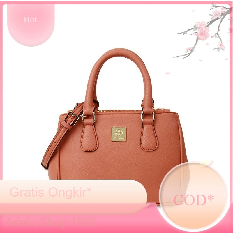 Les Catino Promesa Mini Satchel Papaya Punch