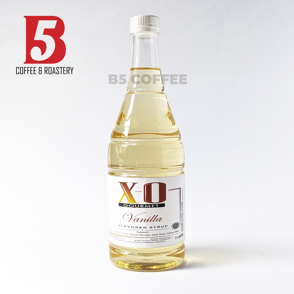 

Syrup Rasa Vanilla 1000 ml Merk XO