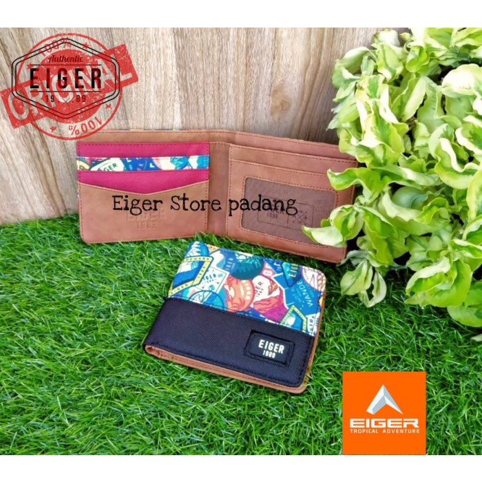 EIGER1989 Dompet Flecken Landscape wallet 6583  Dompet Pria Dompet Wanita DIJAMIN ORIGINAL