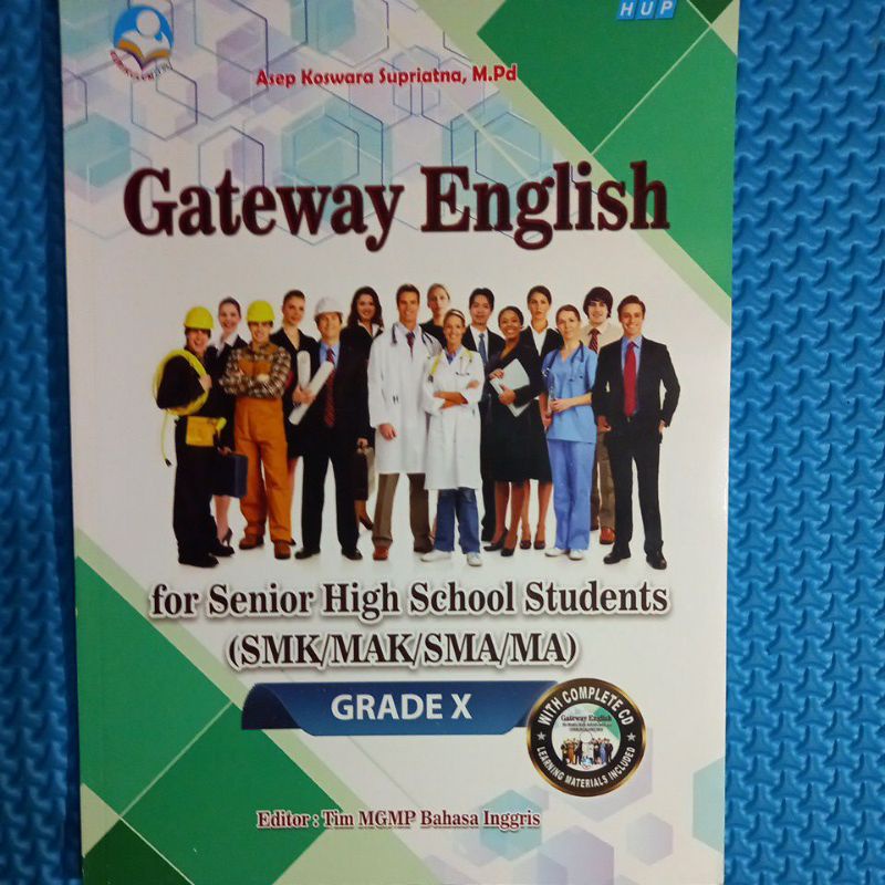 

GATEWAY ENGLISH GRADE X (SMK/MAK/SMA/MA) KONDISI BARU ,PENERBIT HUP