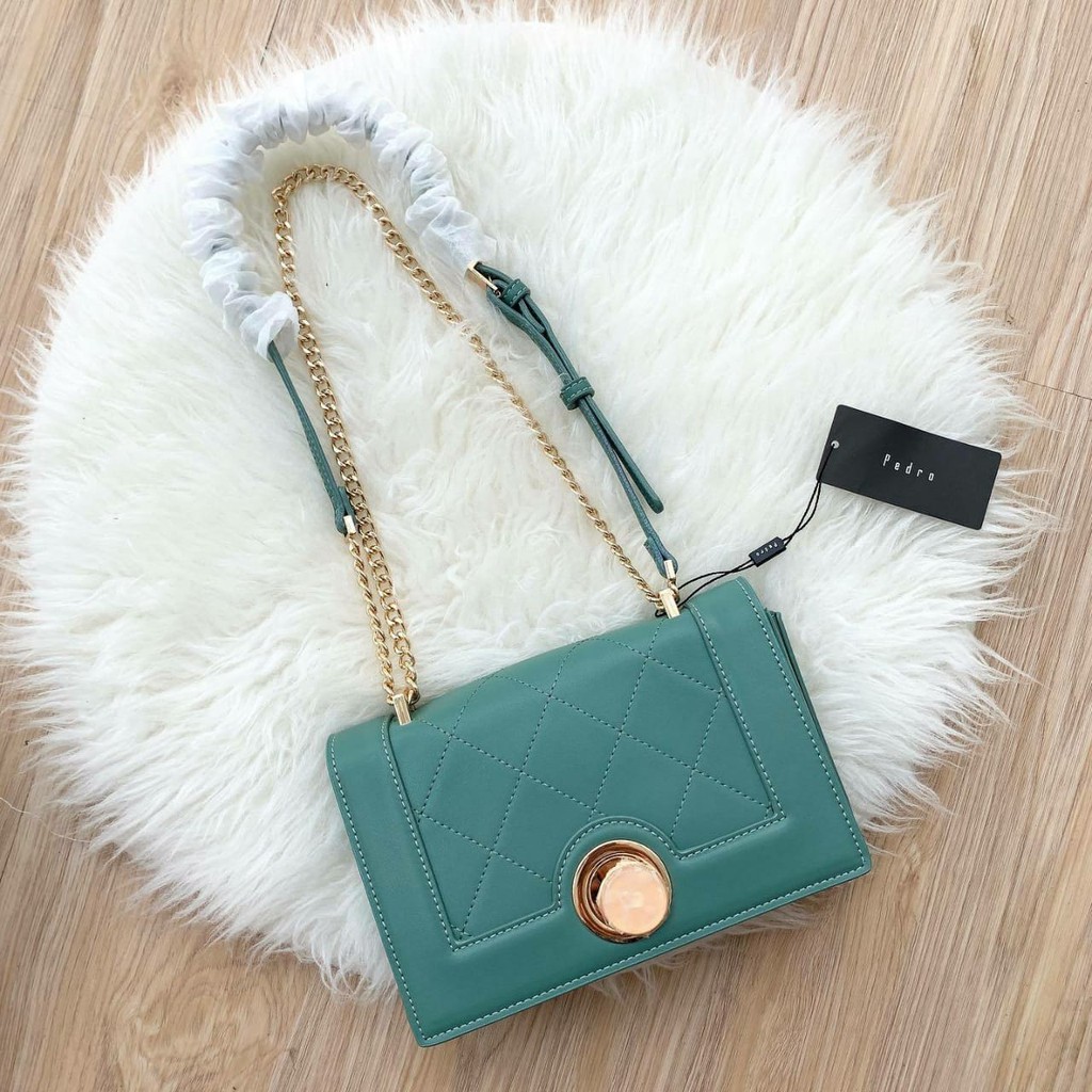 Pedro PDR110 Shoulder Bag Black White Pink Green