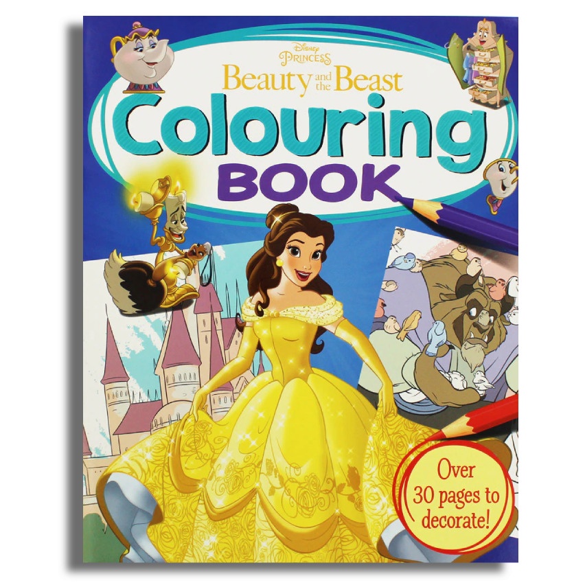 

Disney Princess Beauty and the Beast Colouring Book