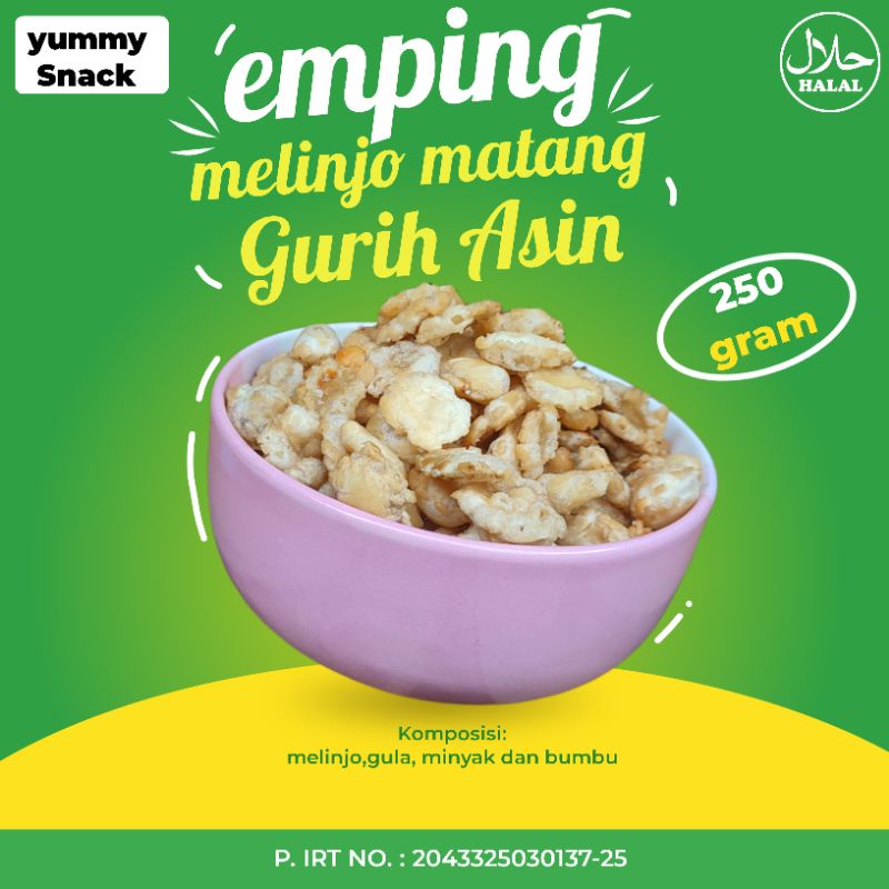 

EMPING ASIN GURIH MATANG 250GRAM