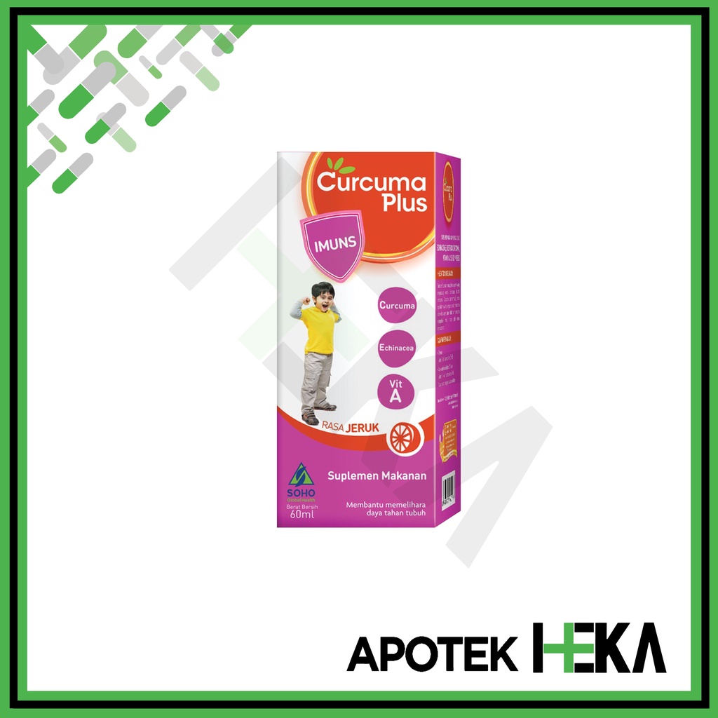 Curcuma Plus Imuns 60 ml - Sirup Daya Tahan Tubuh Anak (SEMARANG)