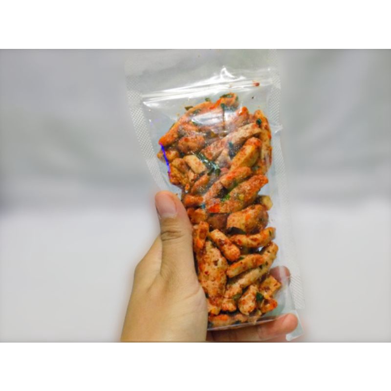 

Basreng iris pedas daun jeruk