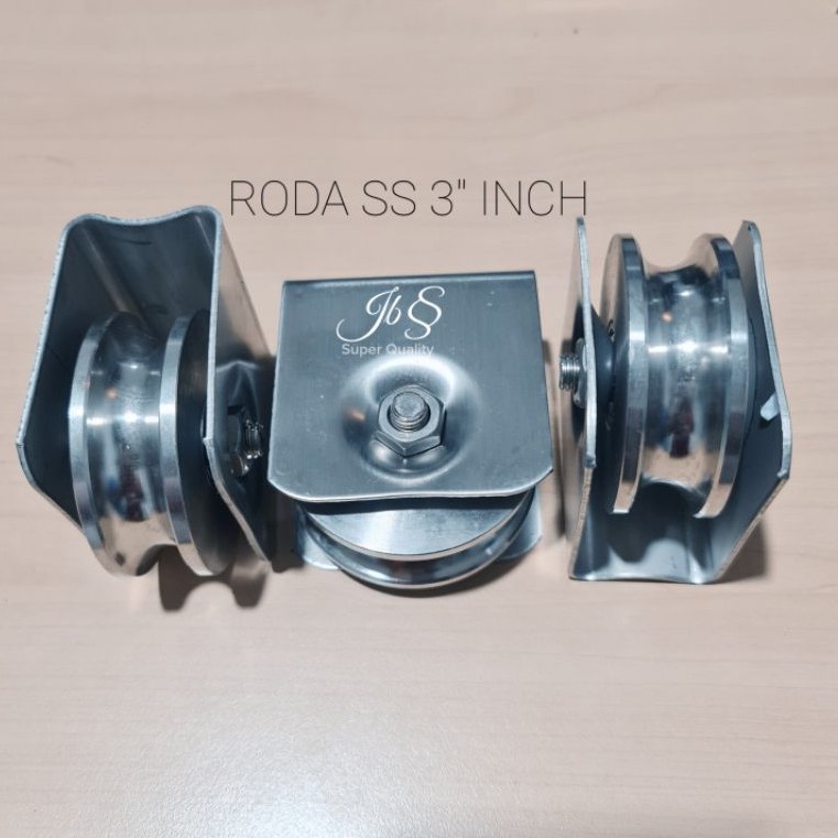 RODA 3&quot; INCH STAINLESS STEEL SUS 201