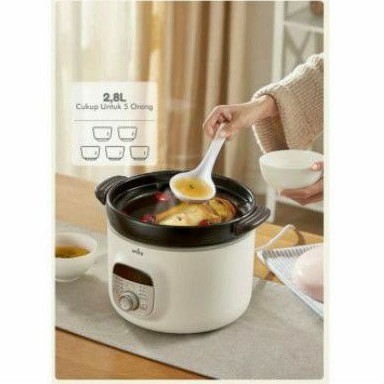 Emily Slow Cooker Claypot 2.8 Liter ESC-33002