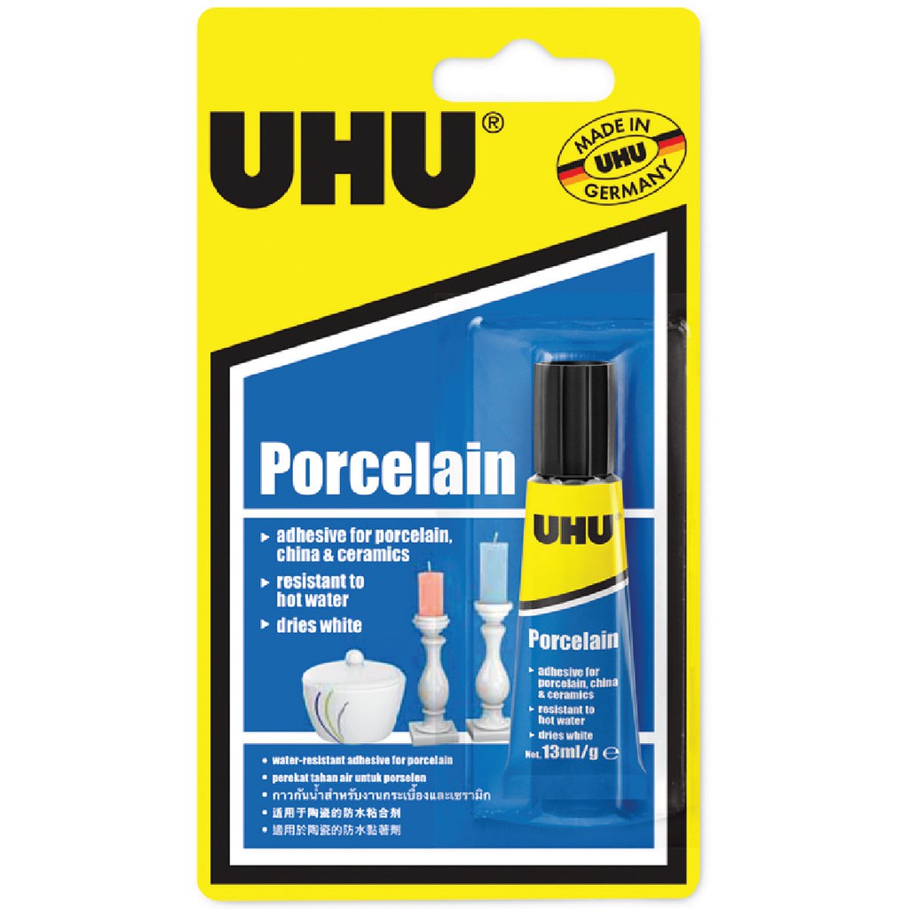 Lem Khusus Keramik UHU Porcelain 13 ml