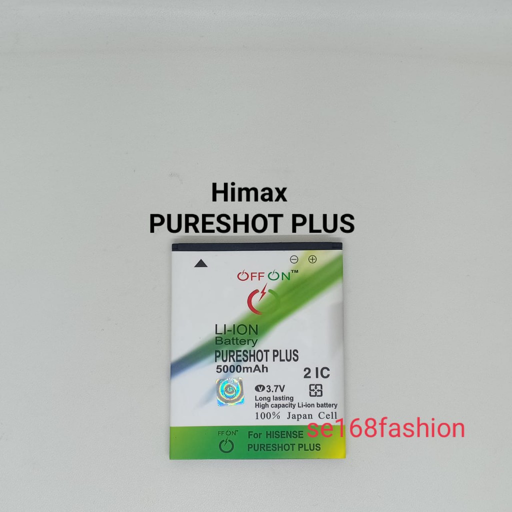 Baterai Himax PURESHOT PLUS Double Power Batre BAtere Battery