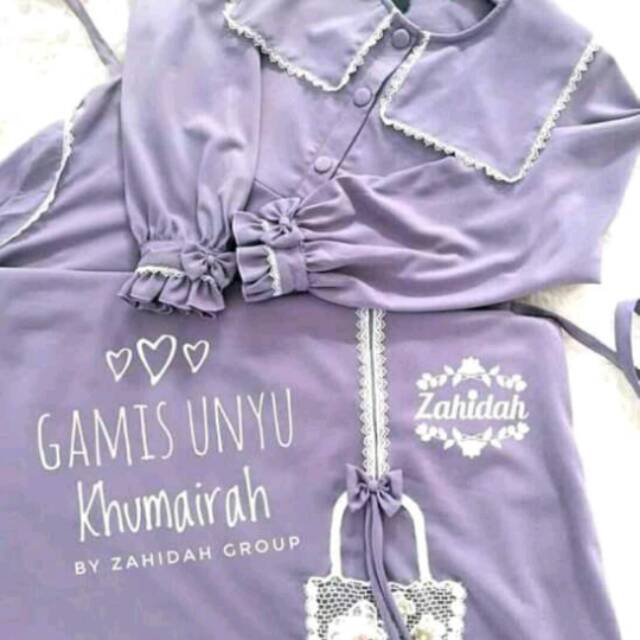 Gamis syari khumairah by zahidah