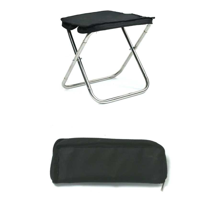 Kursi Lipat Memancing Portable Collapsible Folding Chair Korsi Pancing Tempat Duduk Outdoor Travelling Rekreasi Multifungsi