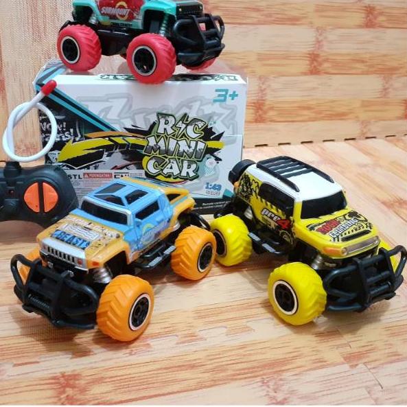 ▼ RC Mobil Jeep Hummer Bigfoot | mainan remote control 1:43 ℗