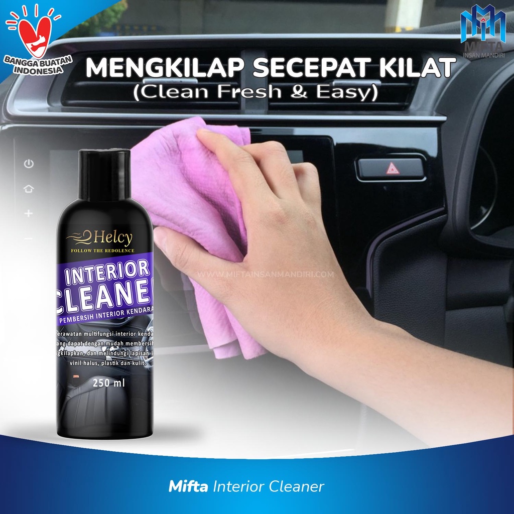 PEMBERSIH INTERIOR HELCY / INTERIOR CLEANER / PEMBERSIH INTERIOR MOBIL