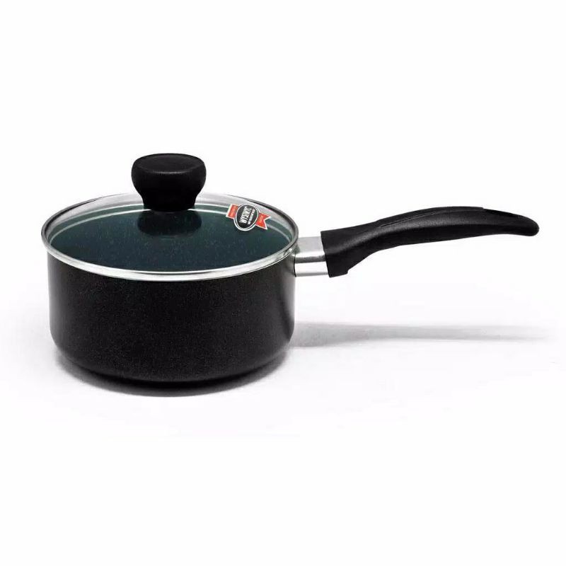 Maxim Galaxy Sauce Pan Witch Cover Anti Lengket 16cm GAL16SP + Tutup Kaca