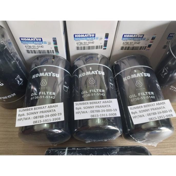 KOMATSU 6736-51-5142 OIL FILTER 6736 51 5142 6736515142 terlaris