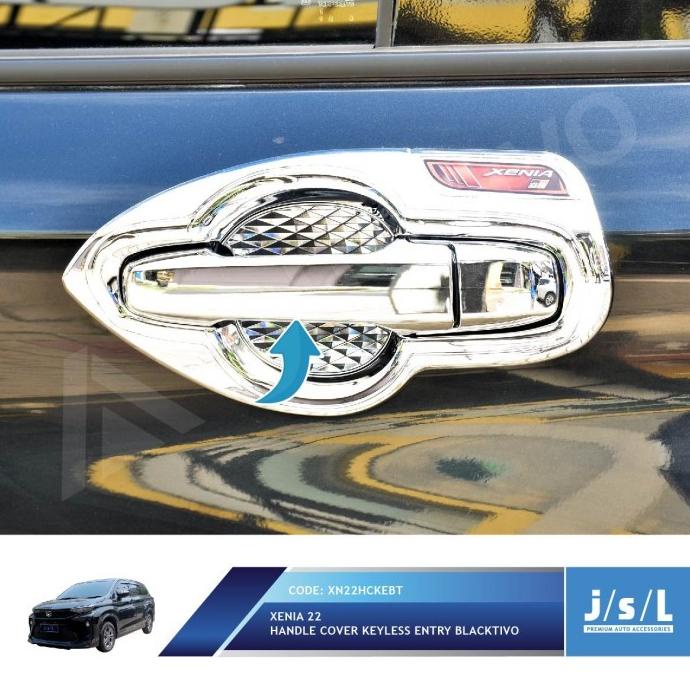 Cover Handle All New Xenia 2022 JSL Chrome Keyless .