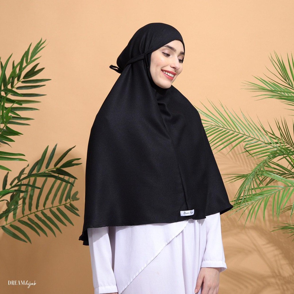 ALAIKA HIJAB/BERGO INSTAN | DREAMHIJAB-Black