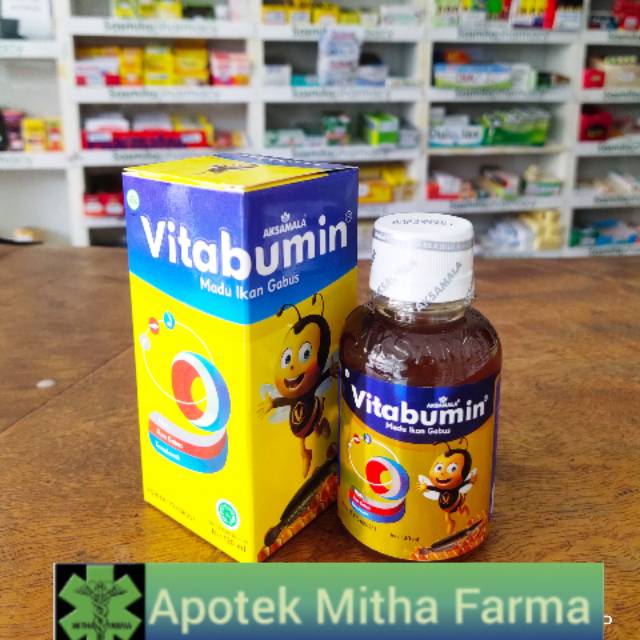 VITABUMIN SIRUP MADU ALBUMIN PROTEIN IKAN GABUS