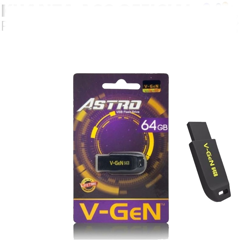 [DZS] FLASHDISK V-GEN ASTRO FLASH DISK V-GEN 8 16 32 64GB GARANSI RESMI 64GB FLASH DISK FD