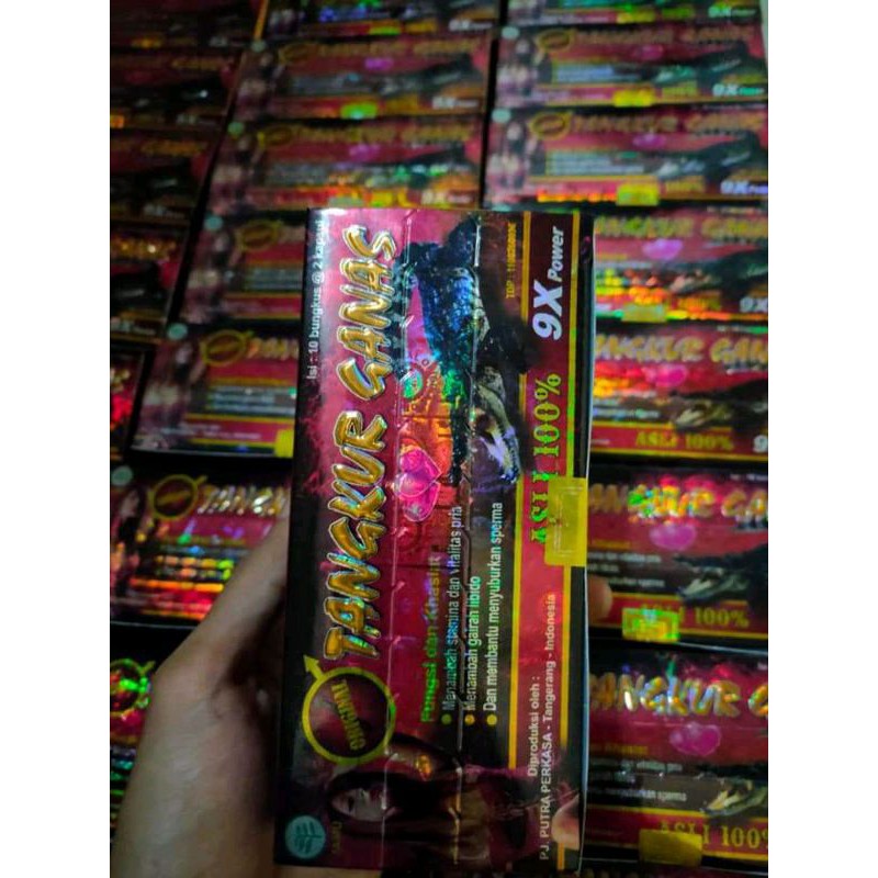 Kapsul Ganas / Tangkur Ganas Original