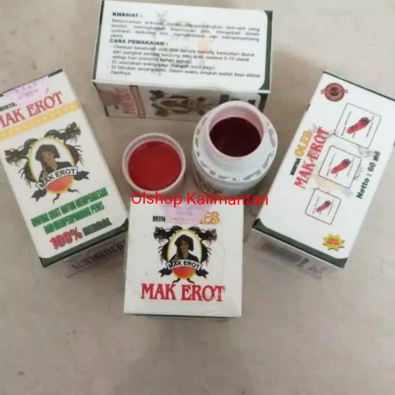 Minyak urut Mak Erot