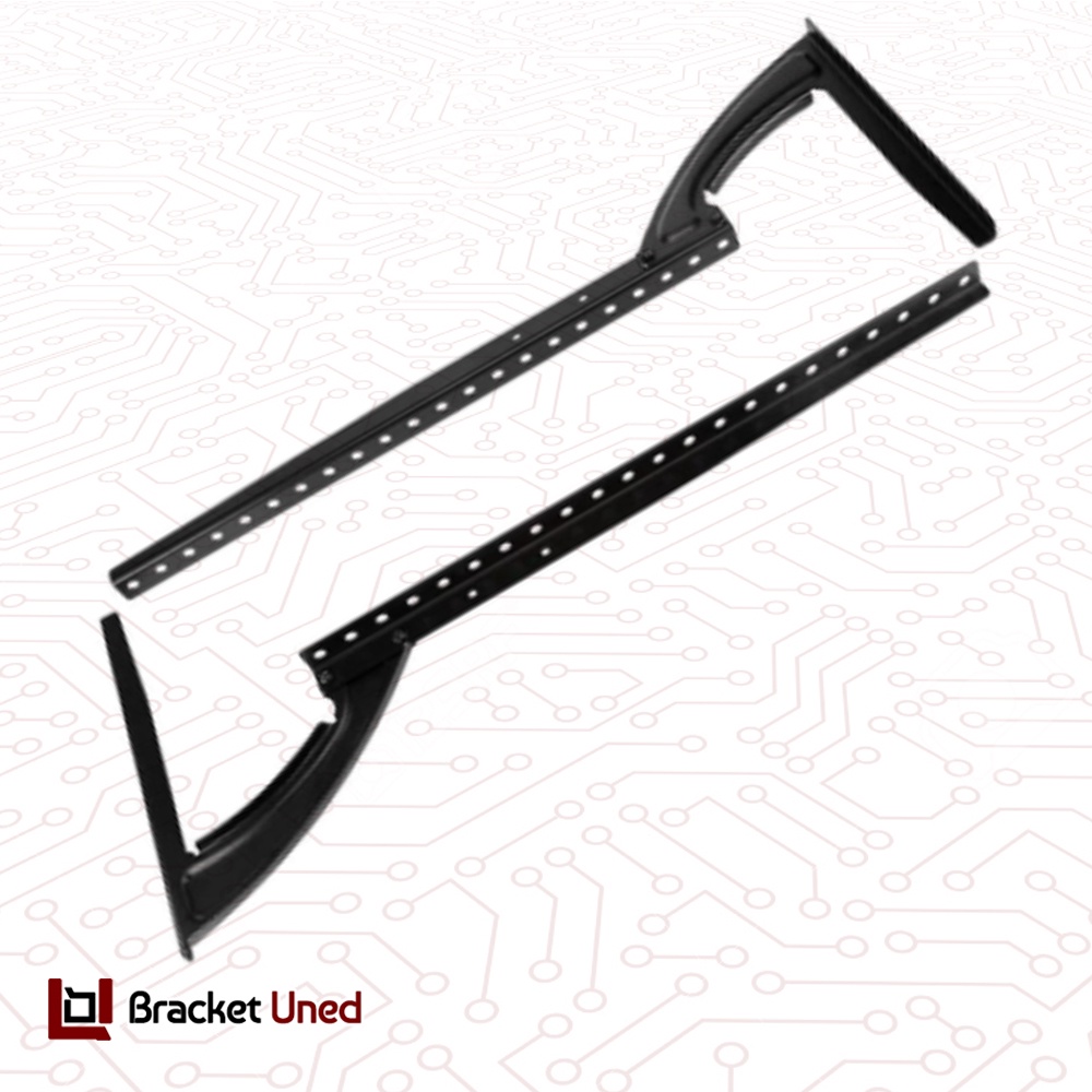 Bracket TV LED LCD 32 55 43 50 40 42 49 24 21 29 17 14 Inch Dijamin Cocok 14 - 55 In Stand Kaki TV Universal Breket TV Briket TV Braket TV Standing TV BU1 Stand Kaki