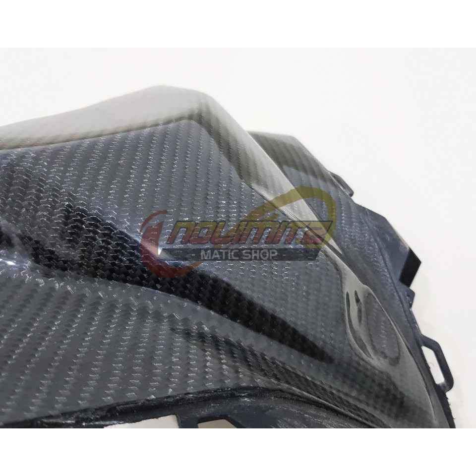 Cover Tutup Dada Depan Kecil Carbon Kevlar Parts ORI Yamaha Aerox 155