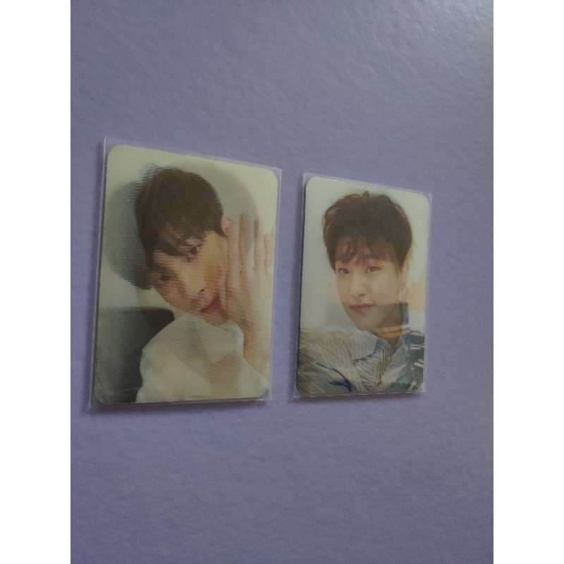 LENTICULAR CARD LENTI DIRECTOR'S CUT WONWOO HOSHI MINGYU DINO S.COUPS SEVENTEEN OFFICIAL