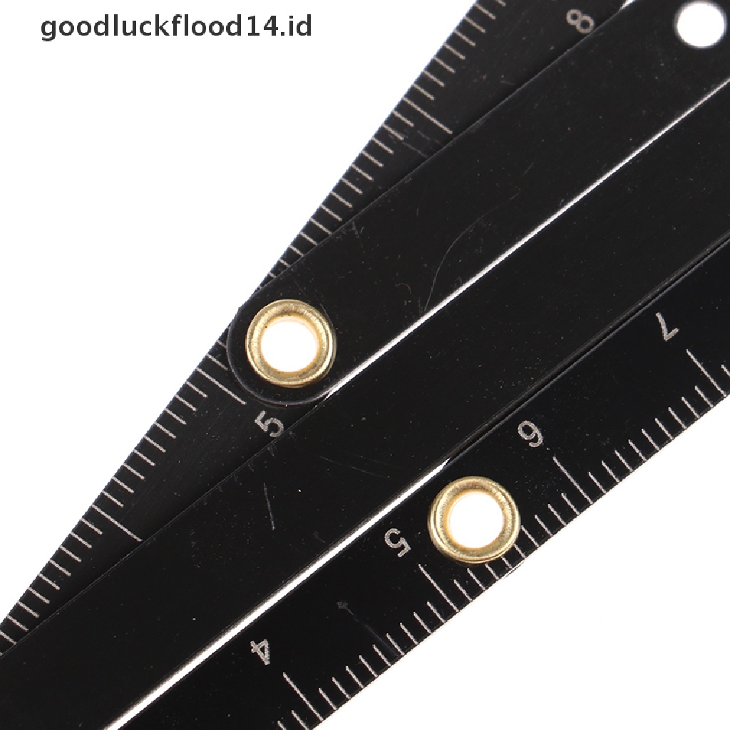 [OOID] Golden ratio sliding ruler Measuring stainless steel eyebrow ruler ID