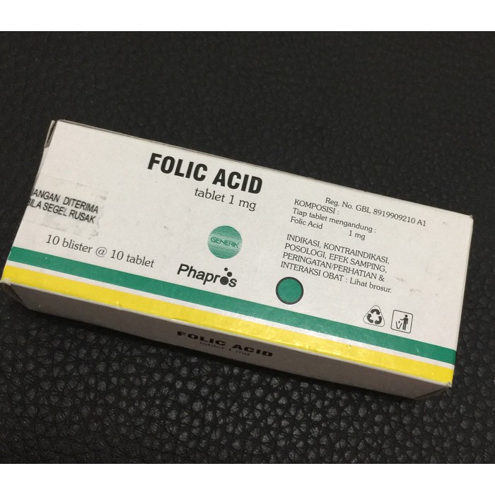Apa folic acid obat Bantu Perkembangan