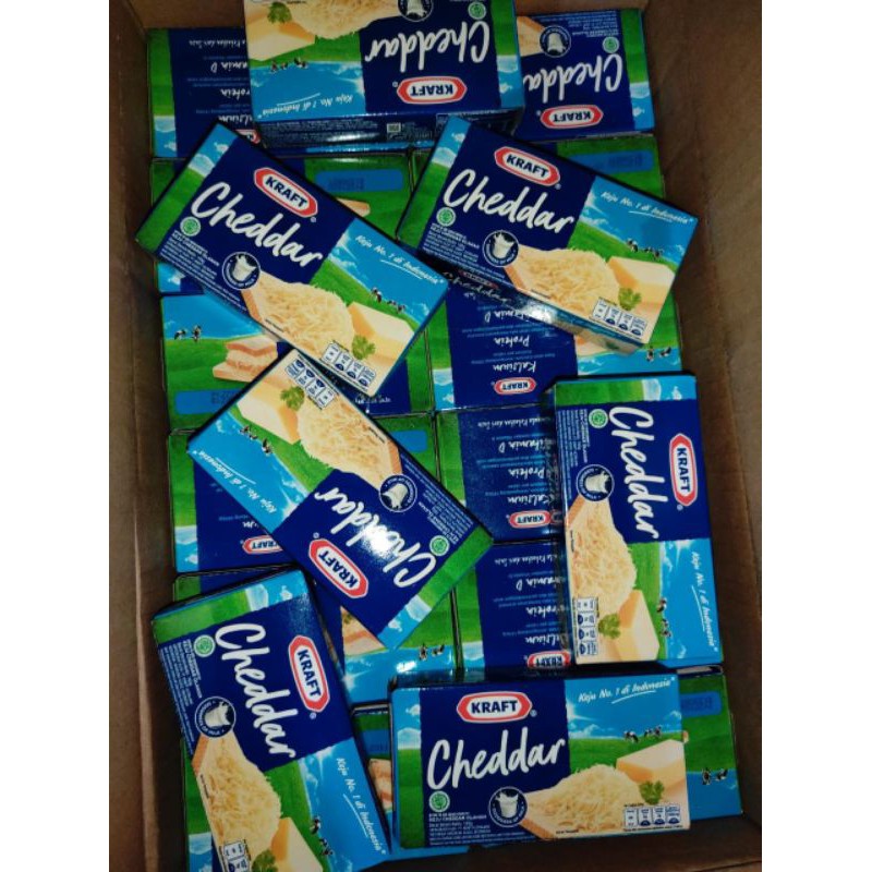 Jual Keju Kraft Cheddar 165gr Exp Desember 2021 (tidak Bisa Beli 1 ...