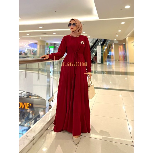DONNA DRES by Df_collection /dress/gamis turkey/gamismurah