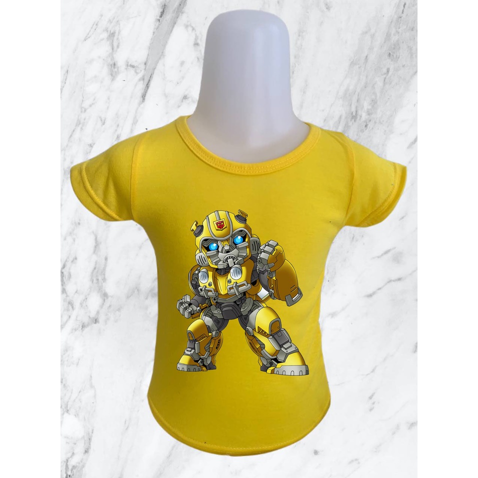 BAYAR DITEMPAT / BISA COD - GO KIDS - Baju Anak Laki Laki Bumble bee / Baju Distro Anak bumblebee