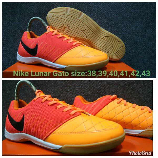 [PROMO]..1  sepatu futsal lunar gato sol gam original