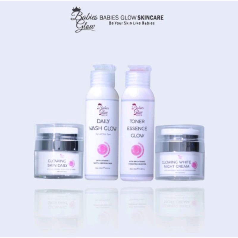 HOT PROMO Babies Glow Skincare Paket WHITENING