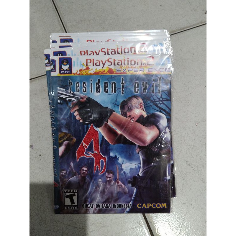 CD DVD KASET KOPAB PS2 Resident Evil 4 Usa Plus Cheat
