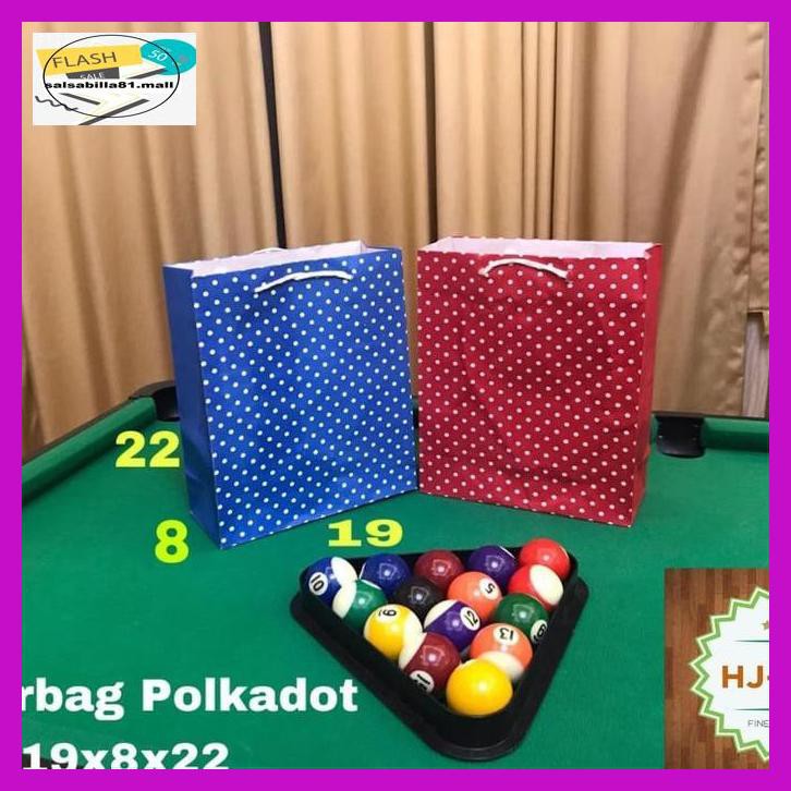 

Q3Sdy6- Paper Bag Polkadot Paperbag Tas Kertas 19X8X22 Tas Belanja Souvenir R5Eu80-