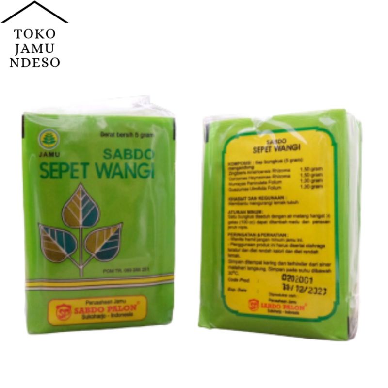 

Jamu Serbuk/Bubuk Sabdo Sepet Wangi