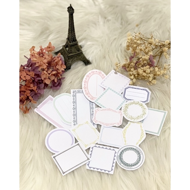 

Minimalist label stickers