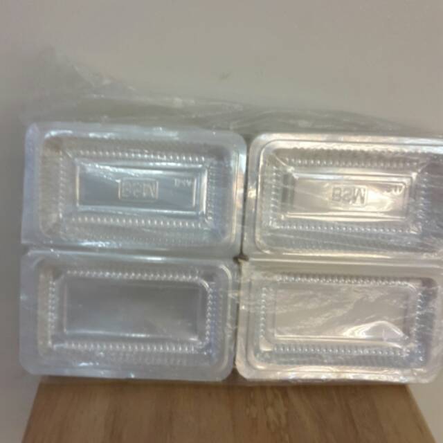 Kotak mika plastik plastik BSM uk. 4A (200 pcs)
