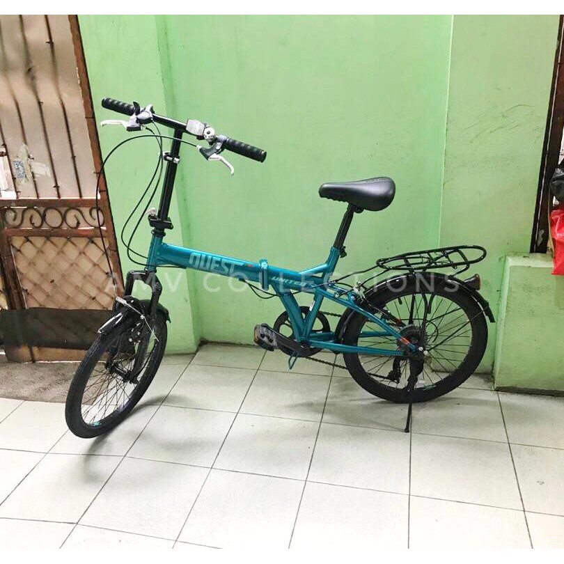 QUEST UNITED 20 C102 C1-02 CI02 CI-02 SEPEDA LIPAT FOLDING BIKE MURAH MULUS SECOND KONDISI BAGUS
