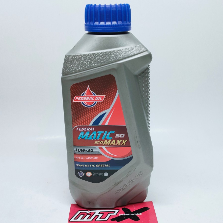 OLI MESIN FEDERAL OIL MATIC 30 ECOMAXX 10W-30 0.8L