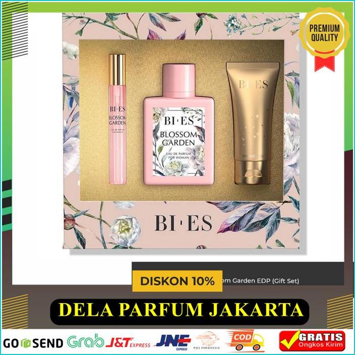 BIES BI ES BLOSSOM GARDEN EDP - PARFUM ORIGINAL GIFT SET BEST PRODUK