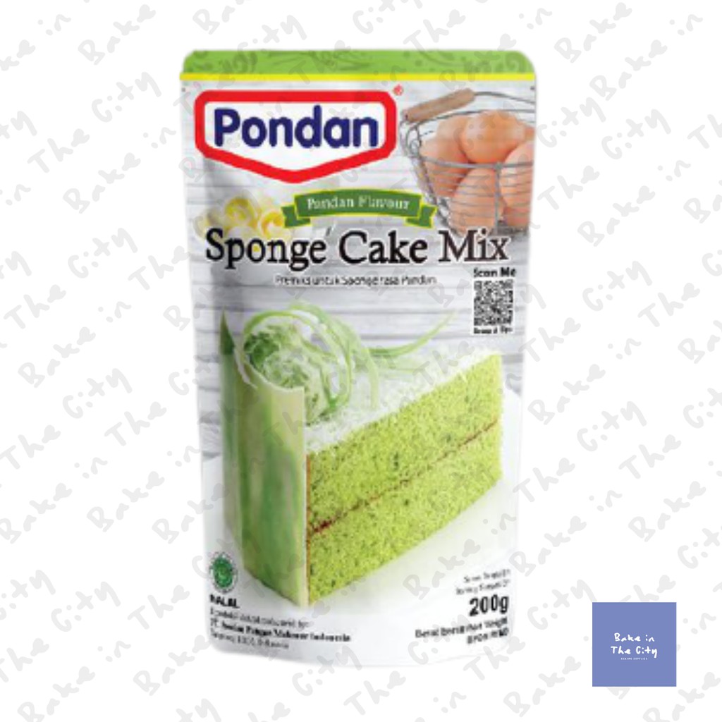 

Premiks Pondan Sponge Cake - 200gr