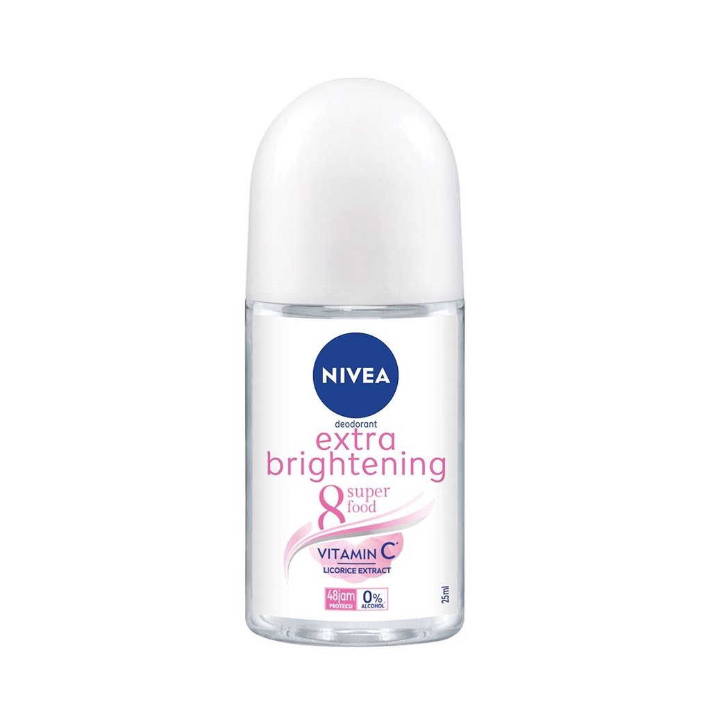 NIVEA Deodorant Extra Brightening 25ml BPOM BARU