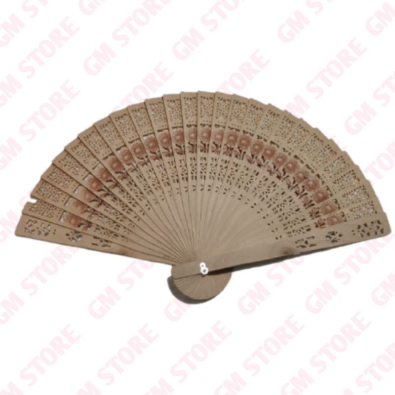 KIPAS KAYU UKIR / KIPAS LIPAT / SOUVENIR