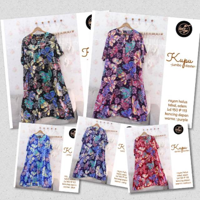 Homedress kupu daster wanita jumbo by baladewa fashion solo recommended high quality