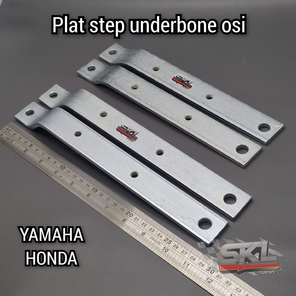 Breket Step Underbone sonic 150 Supra GTR 150 blade 125 Jupiter Mx Old Mx King Fiz R F1ZR  RX King Plat Bracket UB dudukan step Underbone OSI